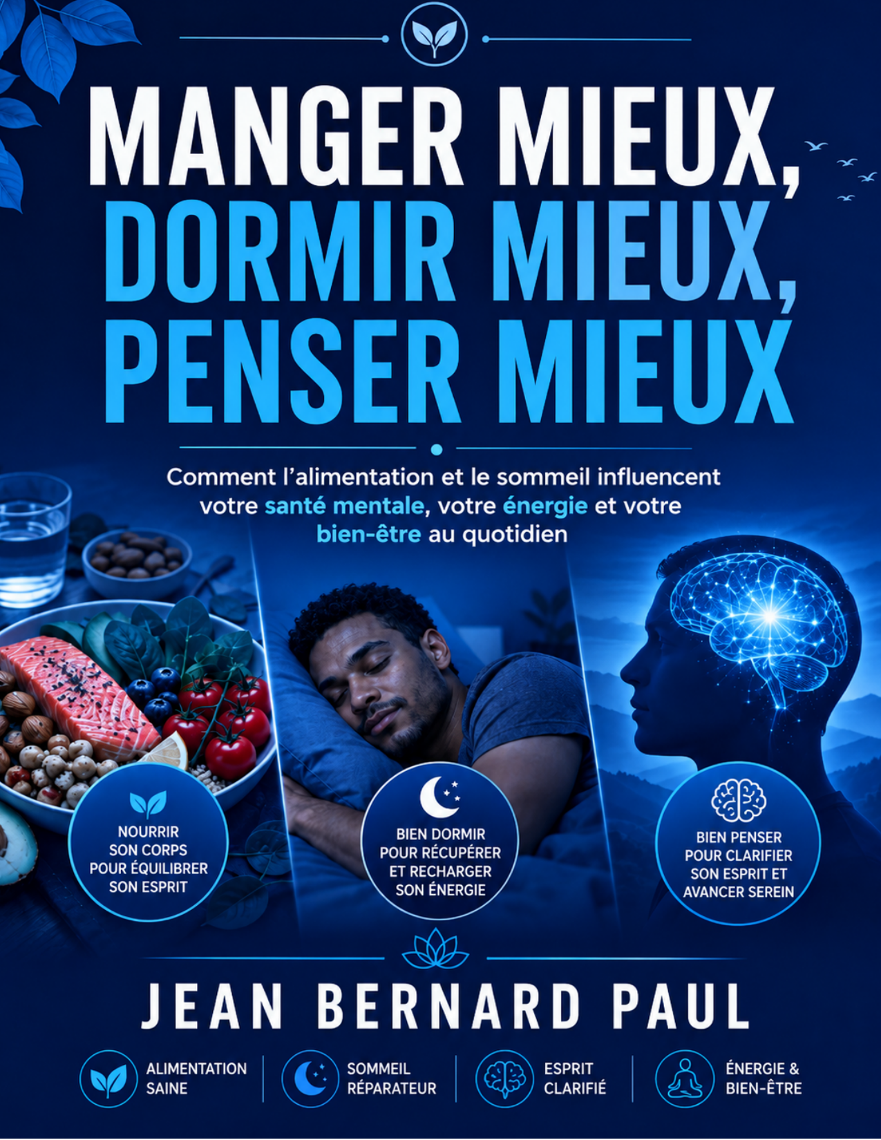 Couverture de Manger mieux, dormir mieux, penser mieux